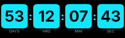 Countdown to registration opening Sunday, December 6 at 2:30 PM PT