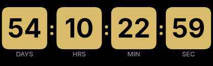 Countdown to registration opening Sunday, December 6 at 2:30 PM PT